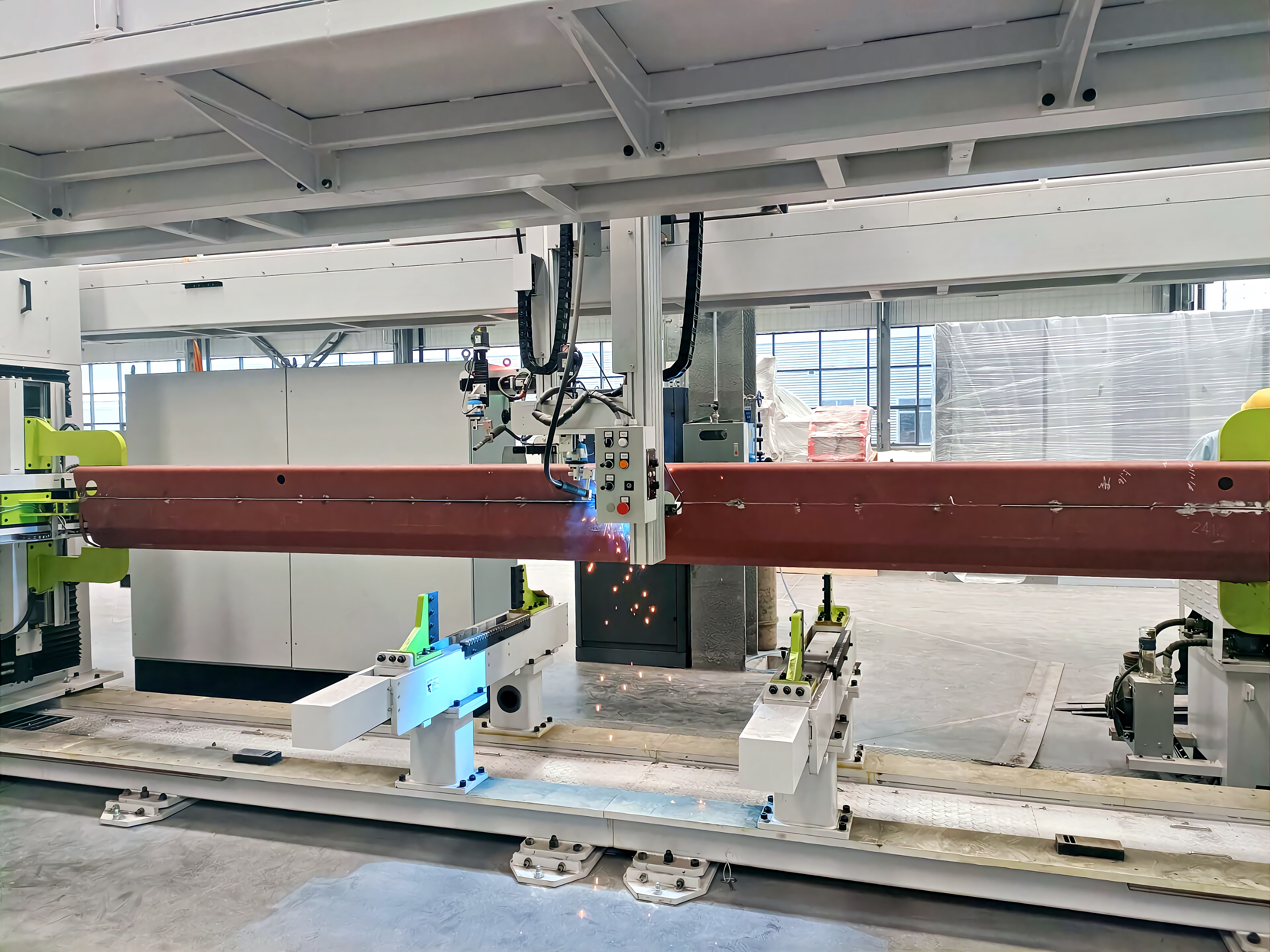 Structure Lines of Truck-mounted Crane Boom