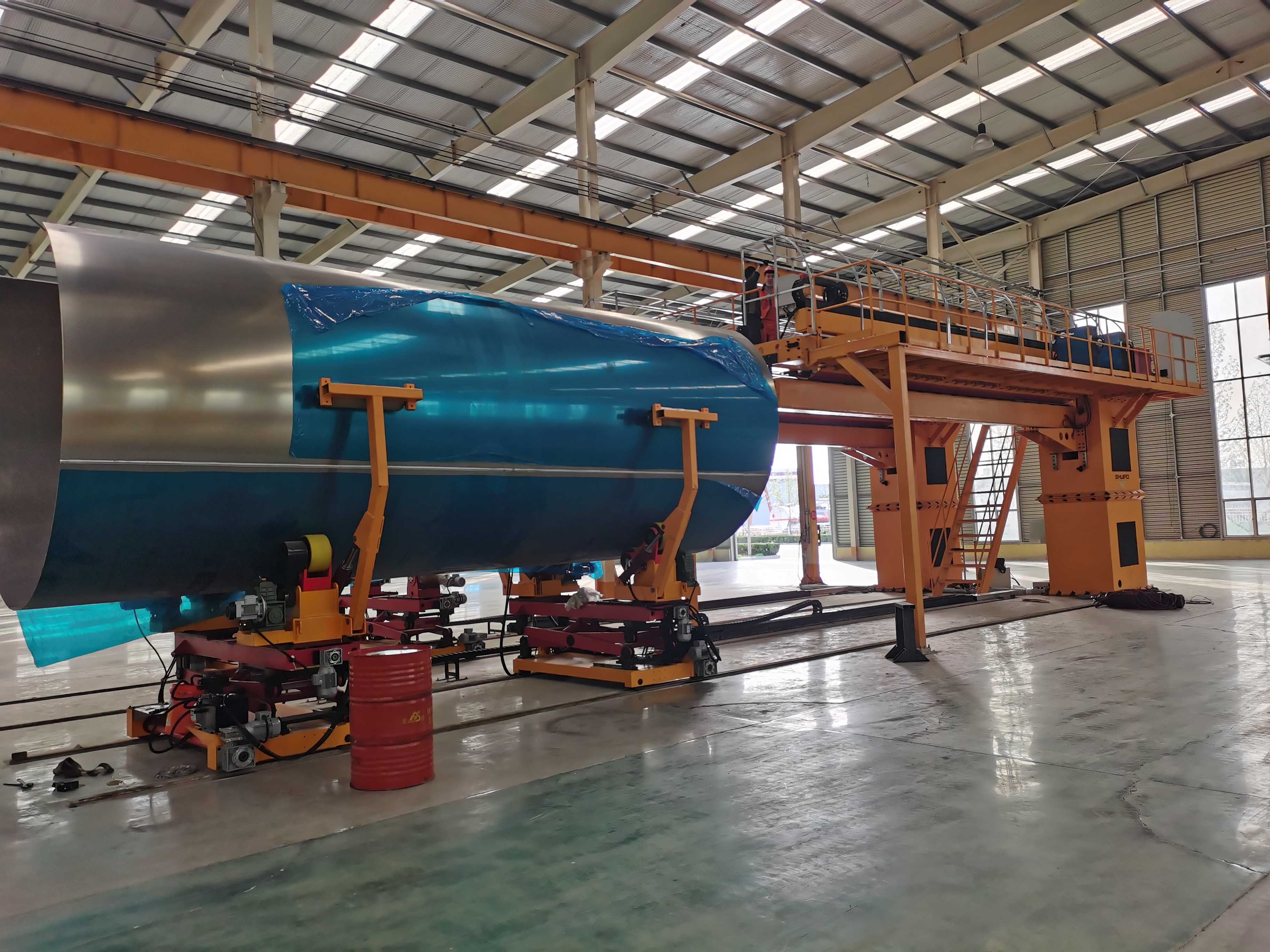 Intelligent Production Line for Tank Trucks