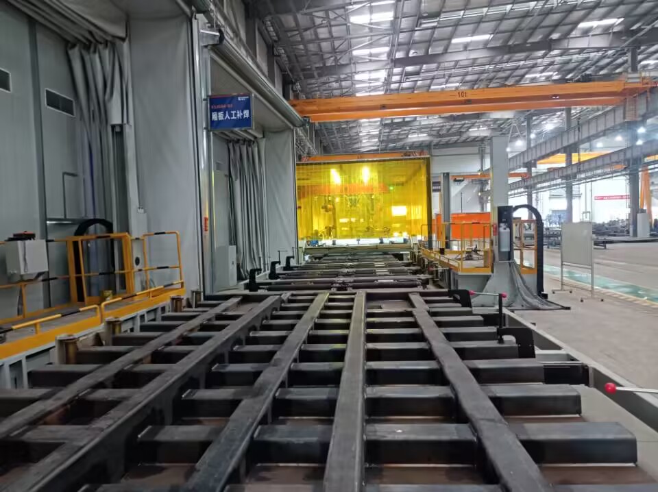 Intelligent Production Line for Wide-body Dump Trucks